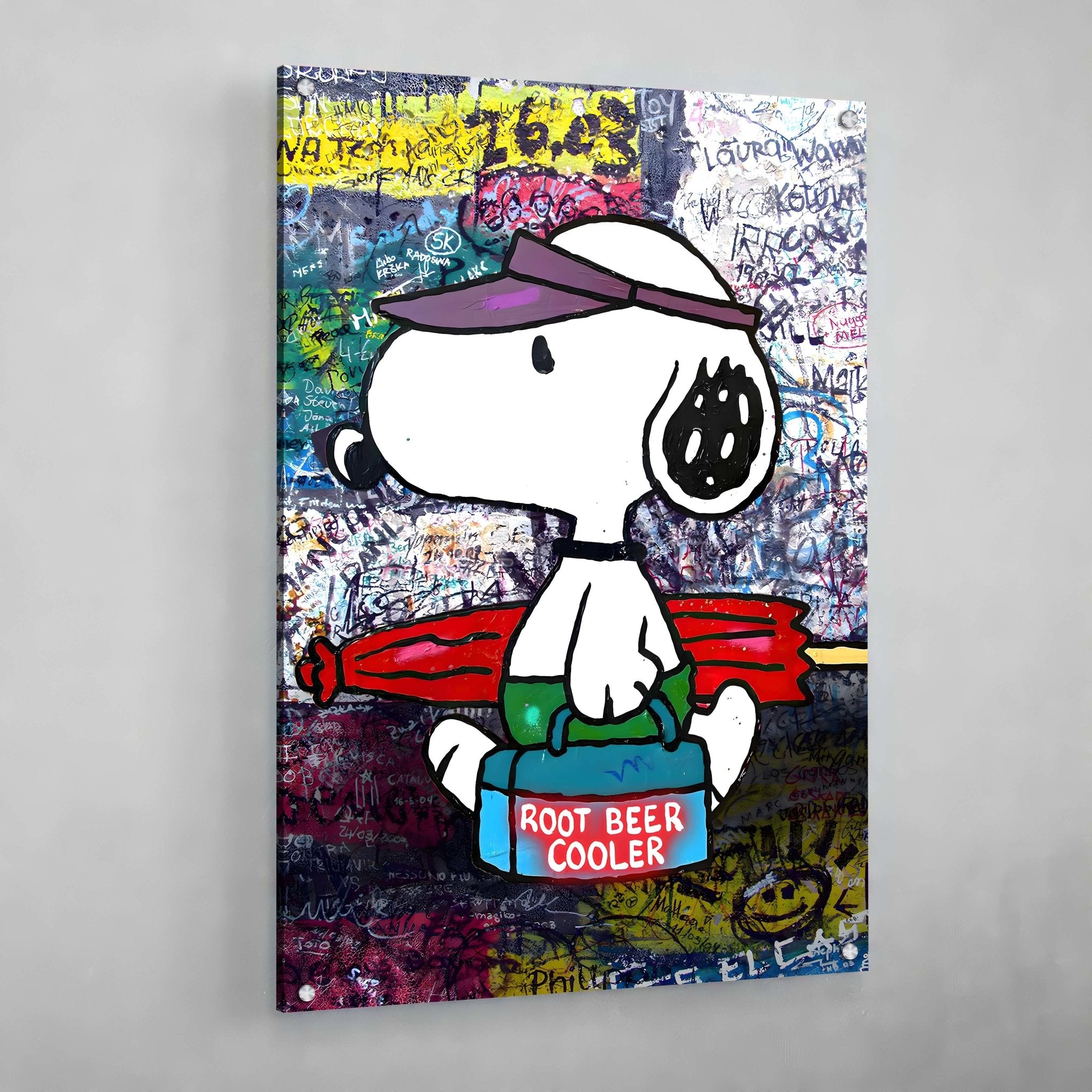 Snoop Graffiti Wall Art - Luxury Art Canvas