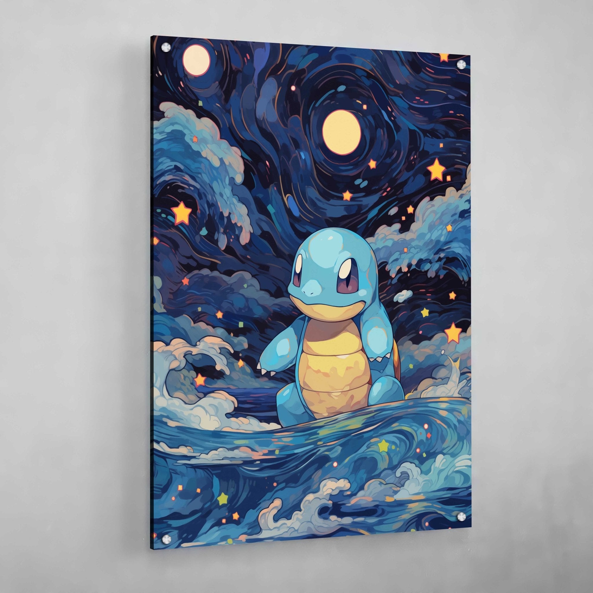 Squir Anime Wall Art - Luxury Art Canvas