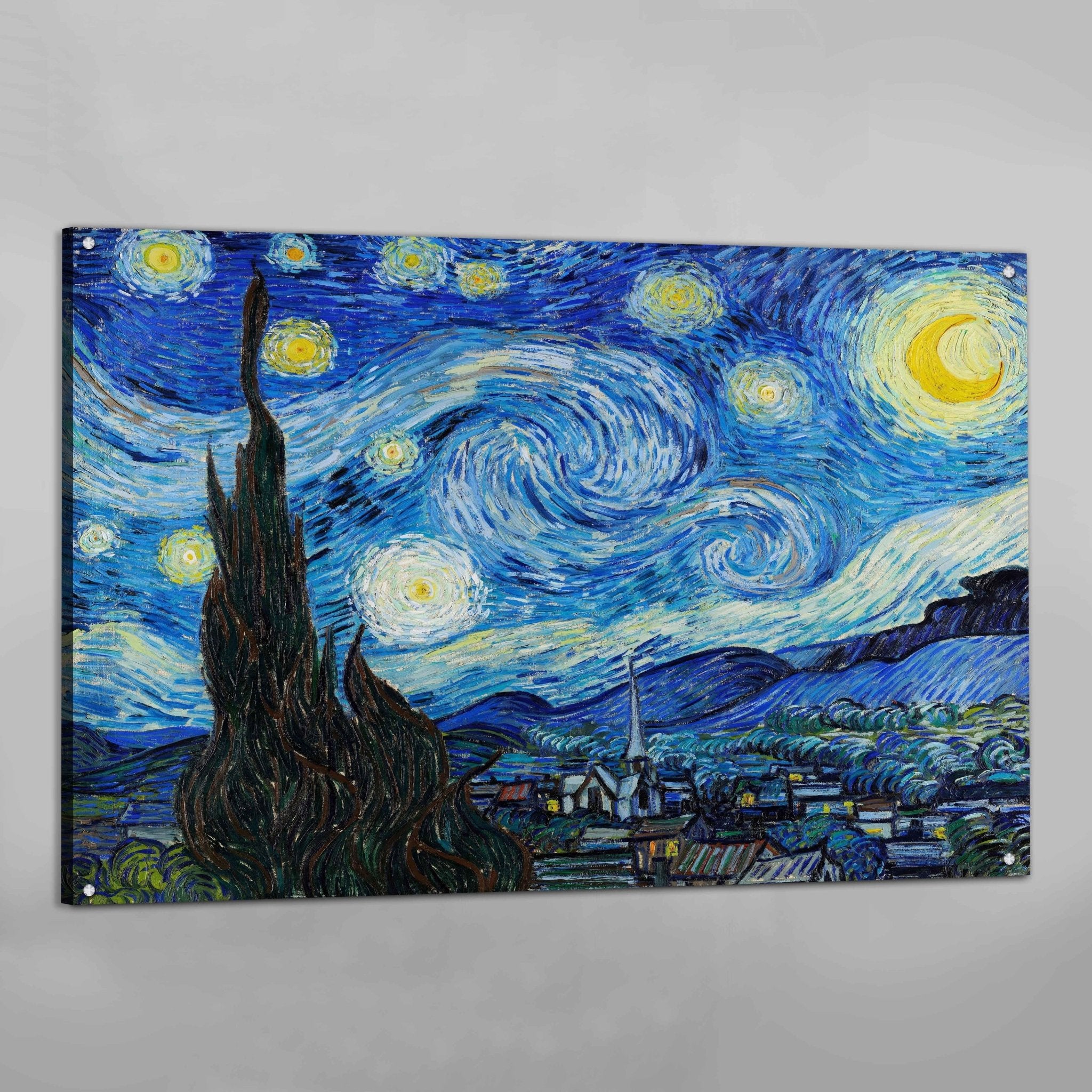 Starry Night Wall Art - Luxury Art Canvas