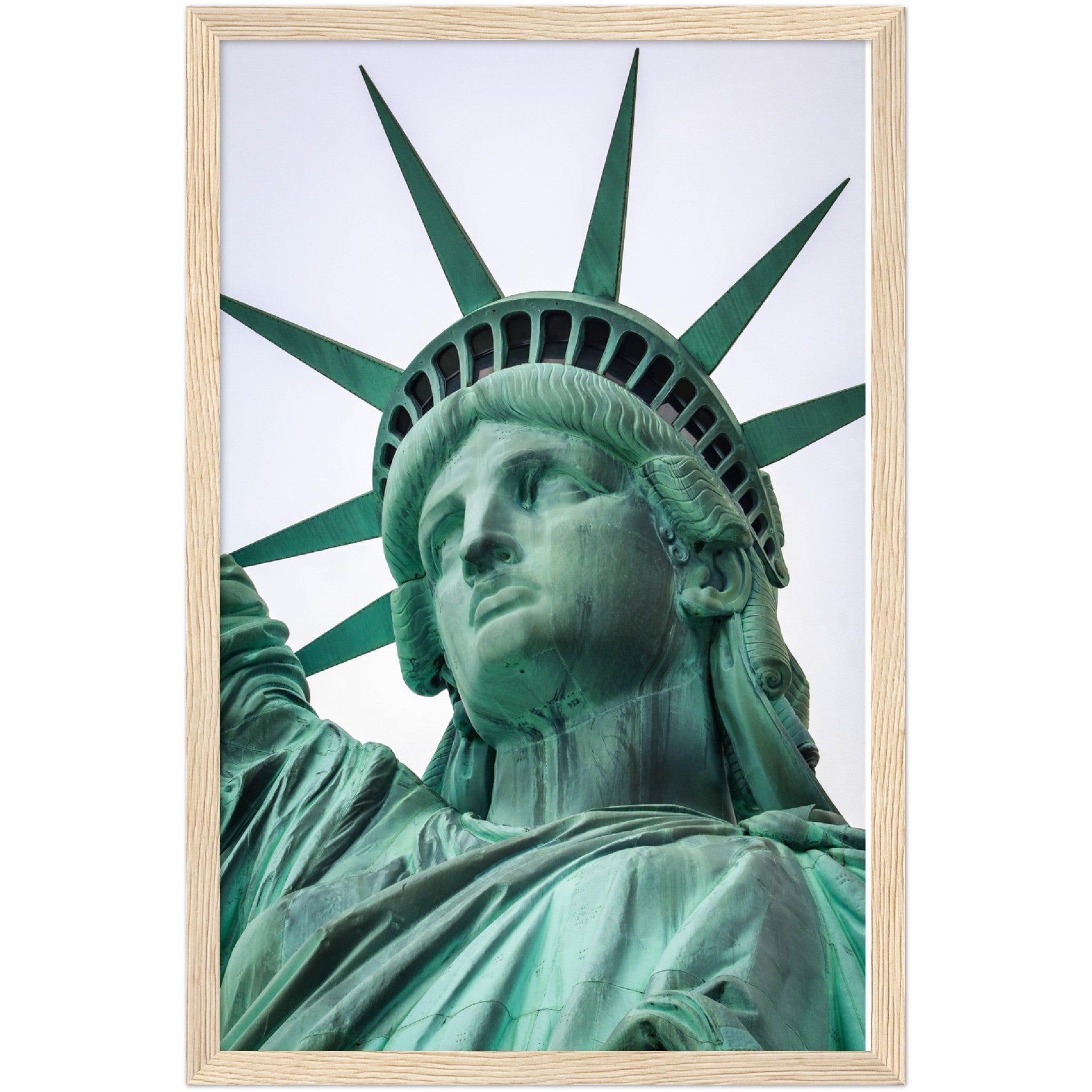 Statue of Liberty Portrait Wall Art - Luxury Art Canvas