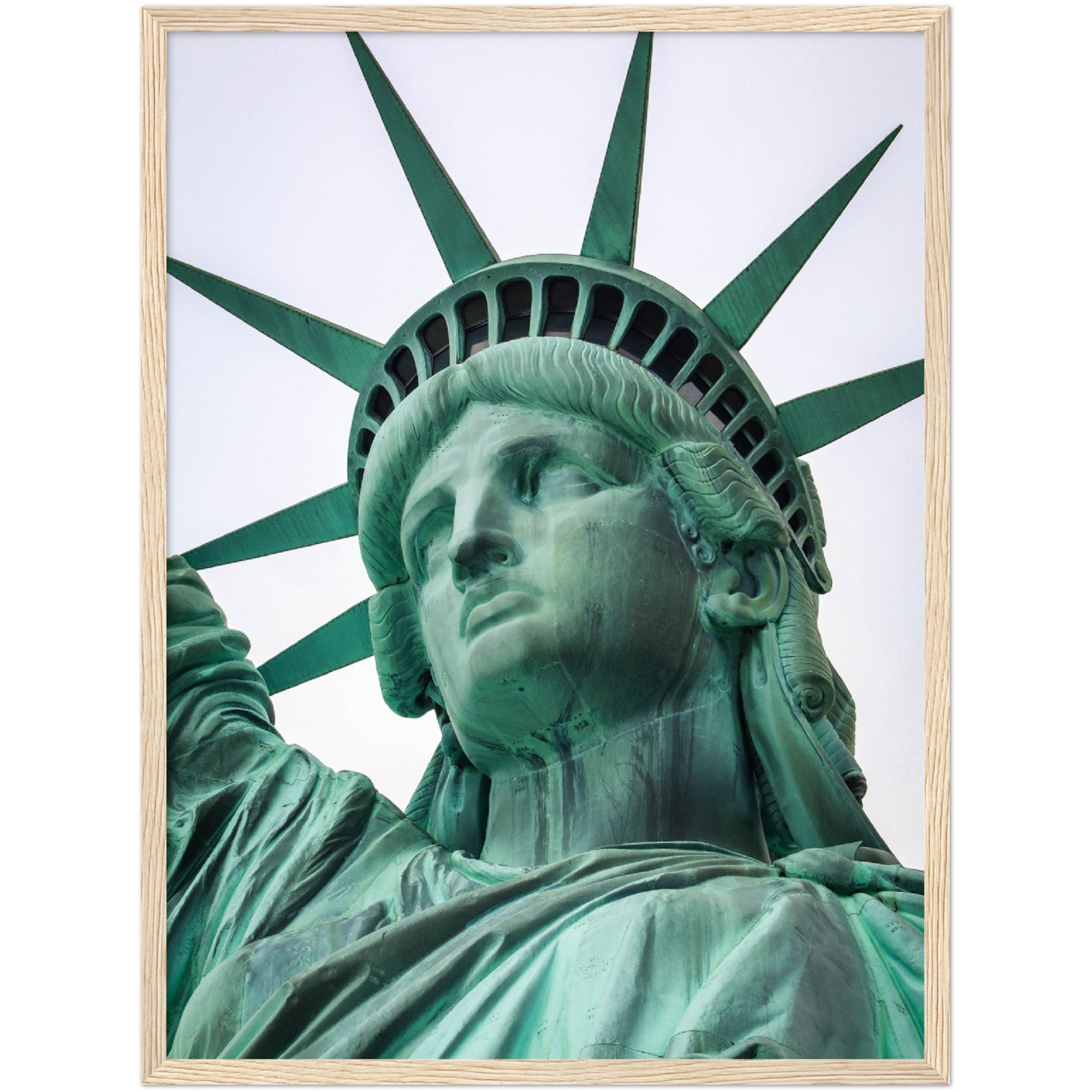 Statue of Liberty Portrait Wall Art - Luxury Art Canvas