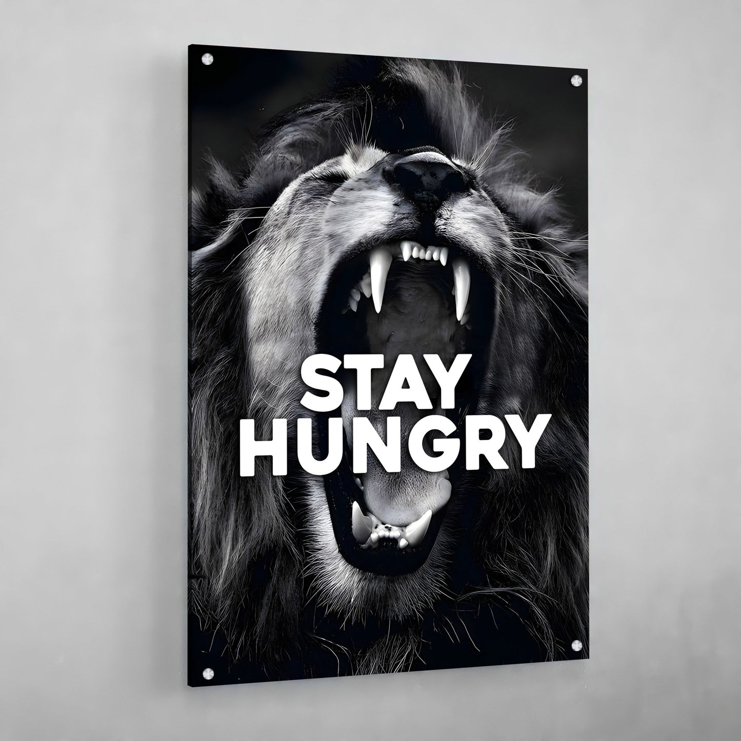 Stay Hungry Canvas - Luxury Art Canvas