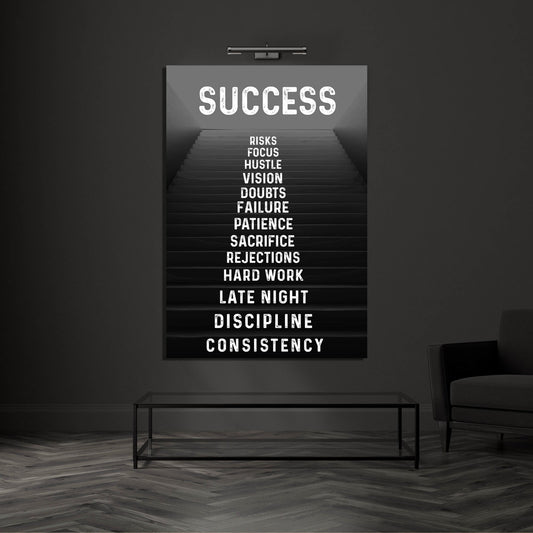 Success Canvas Art - Luxury Art Canvas