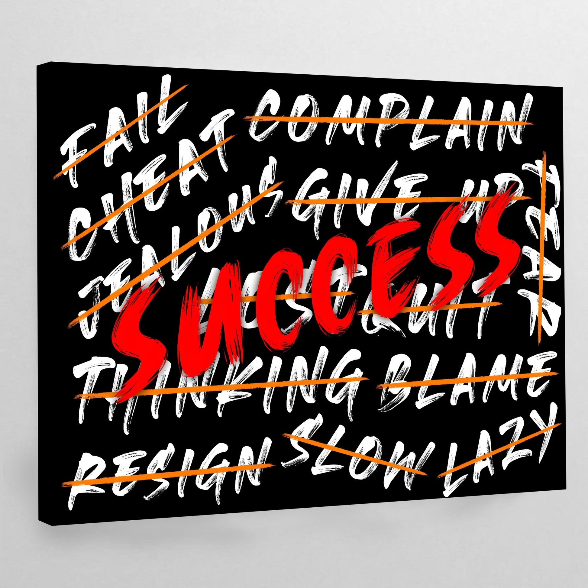 Success Canvas Wall Art - Luxury Art Canvas