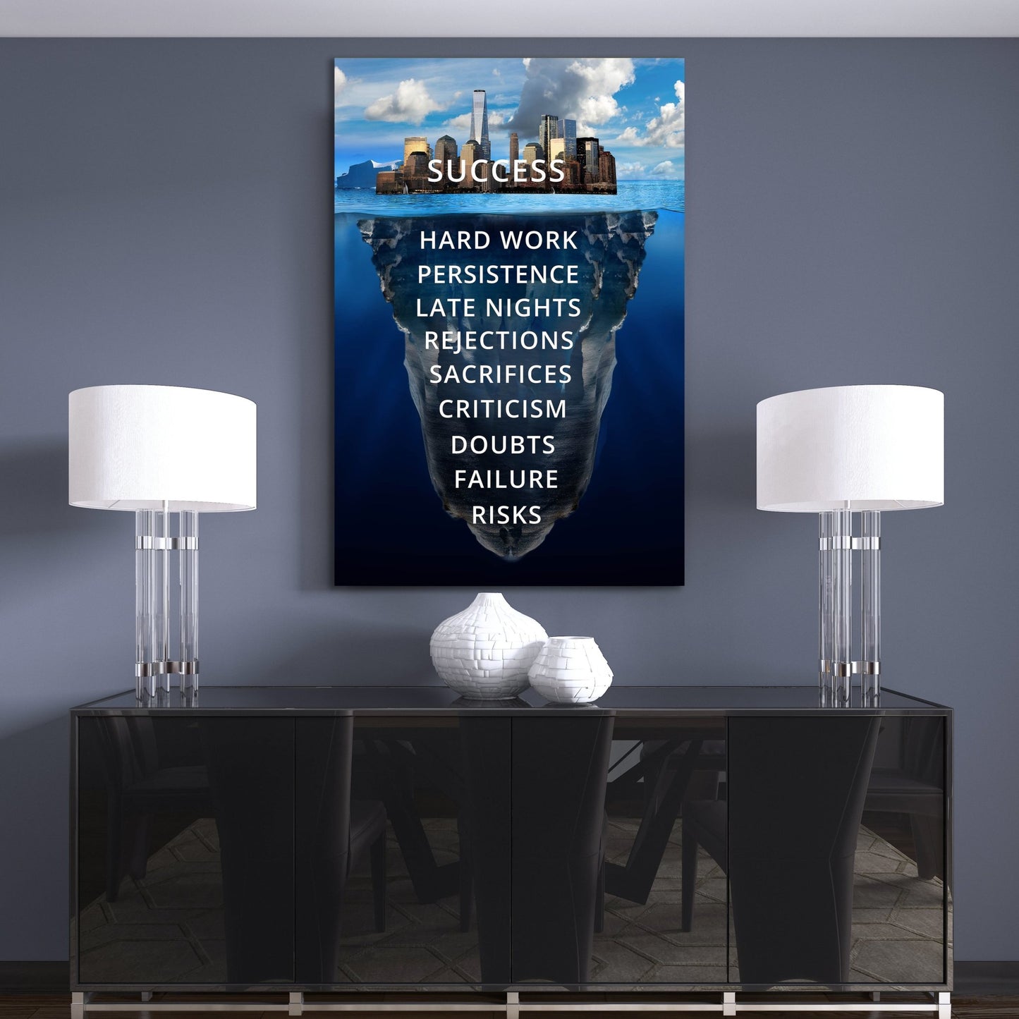 Success Wall Art - Luxury Art Canvas