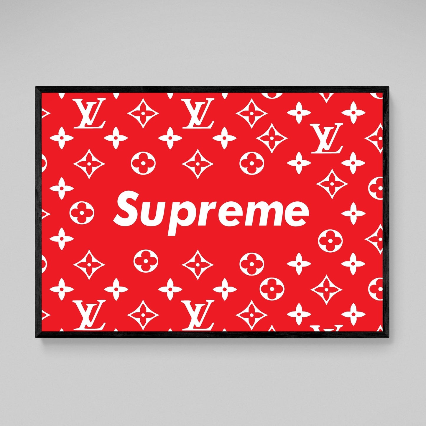 Supreme Wall Art - Luxury Art Canvas