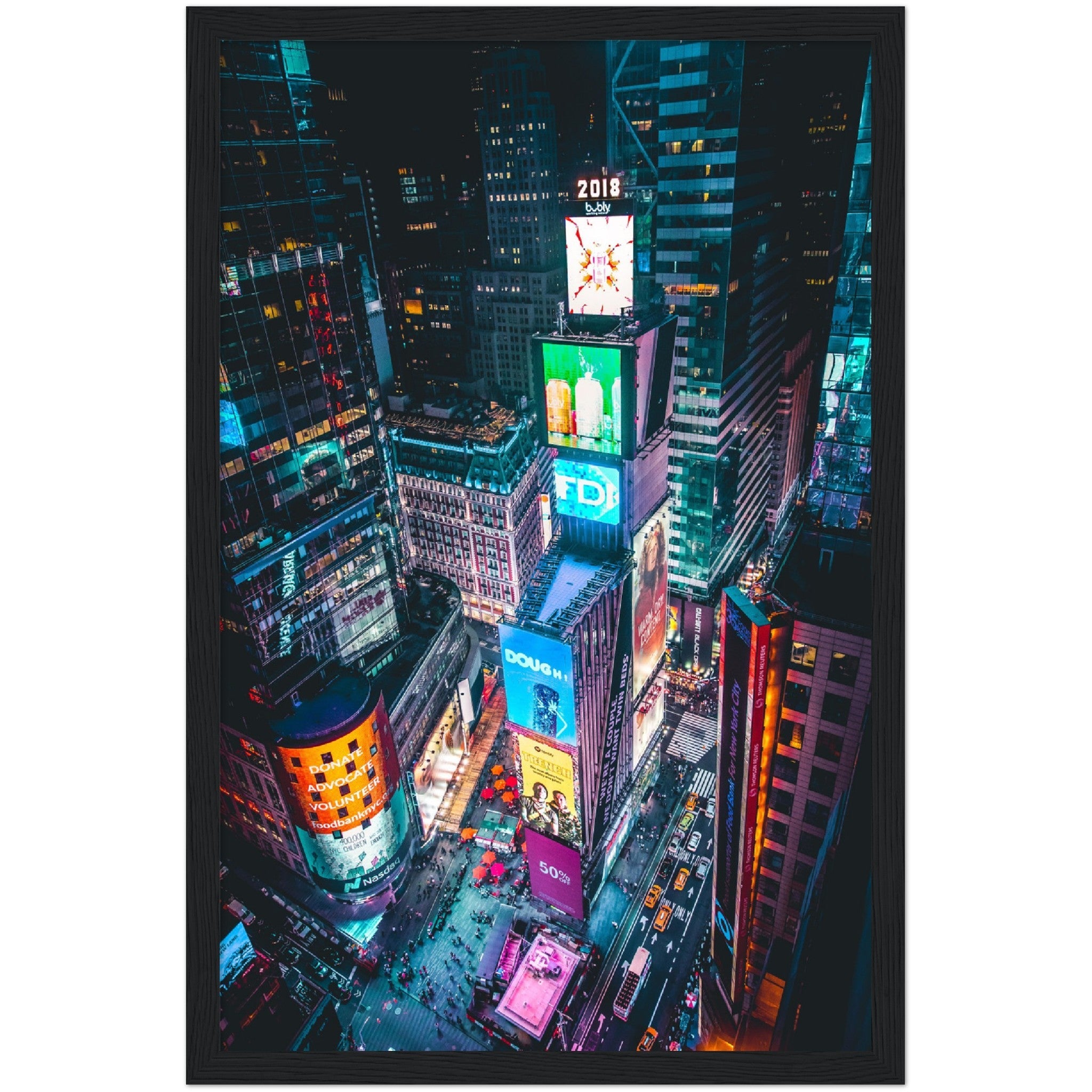 Times Square at Night Wall Art - Luxury Art Canvas