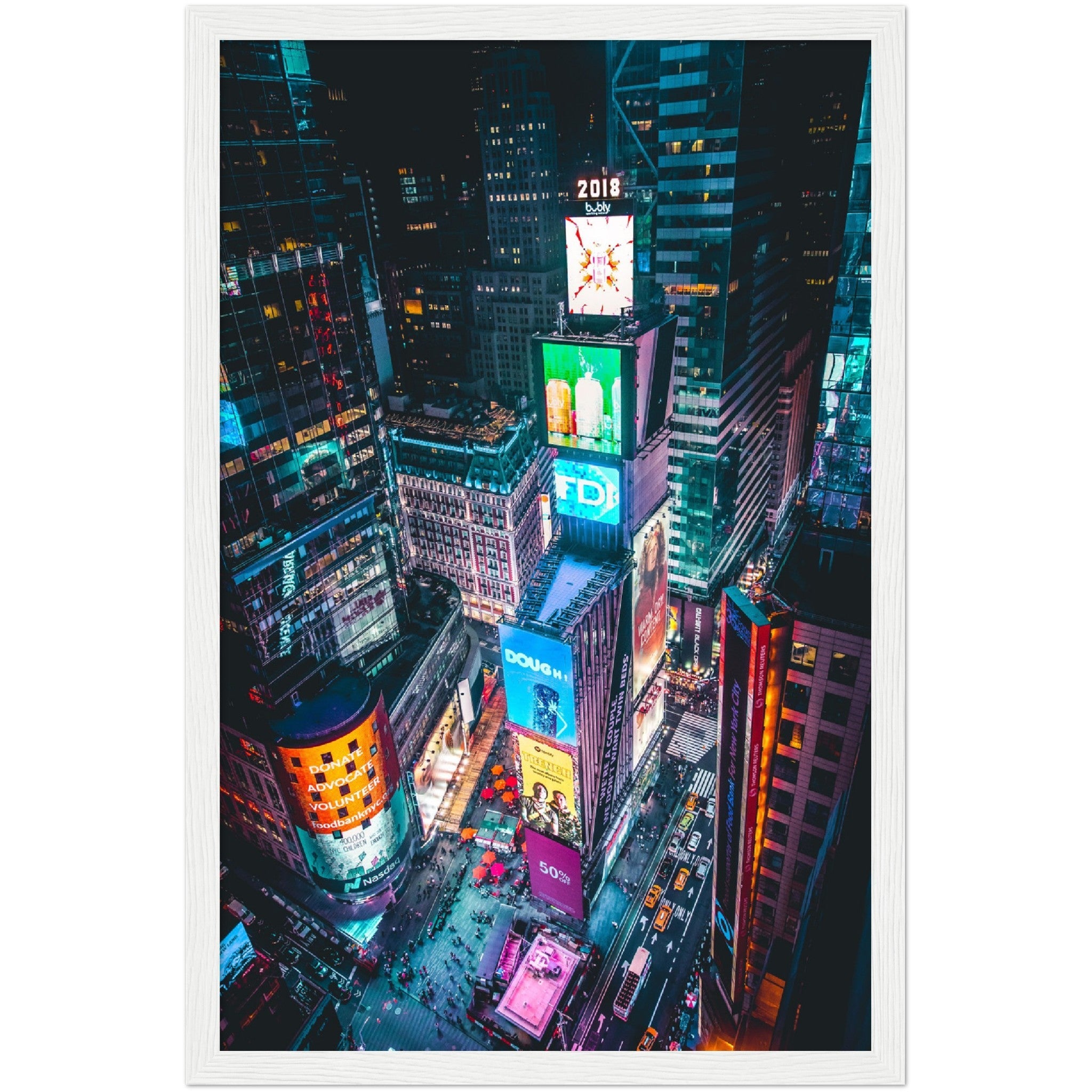 Times Square at Night Wall Art - Luxury Art Canvas