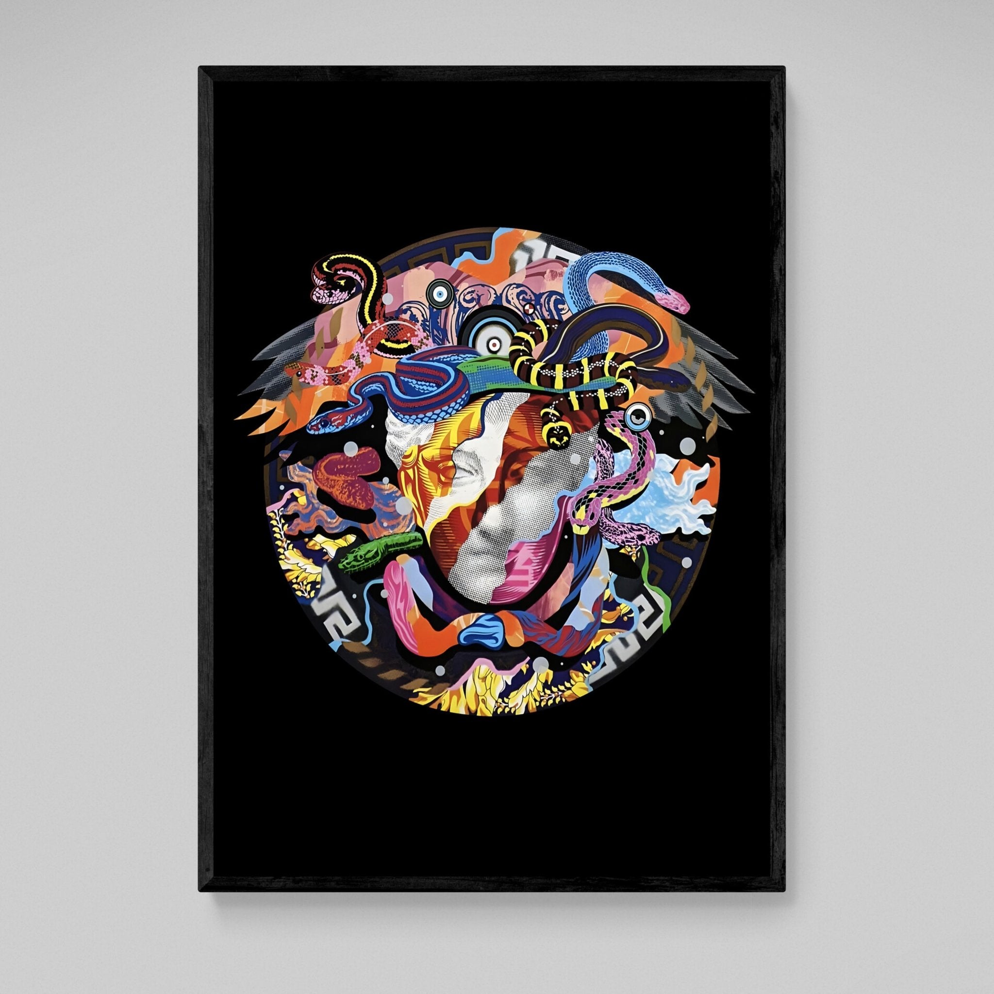 Versace Wall Decor - Luxury Art Canvas