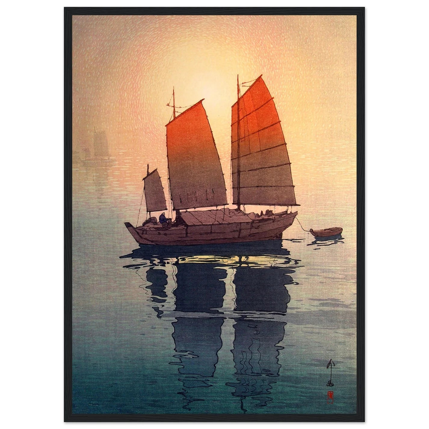 Vintage Asian Wall Art - Luxury Art Canvas
