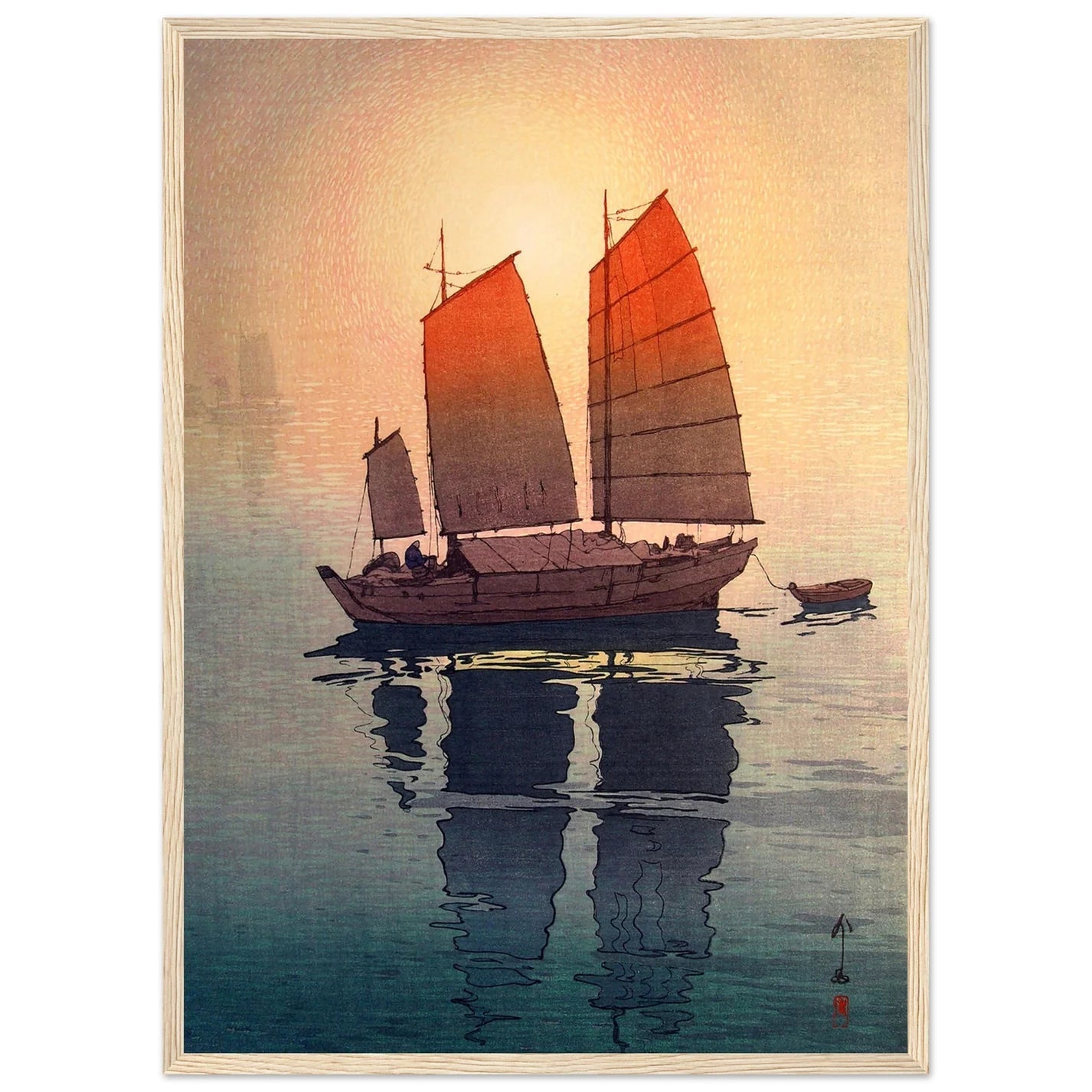 Vintage Asian Wall Art - Luxury Art Canvas