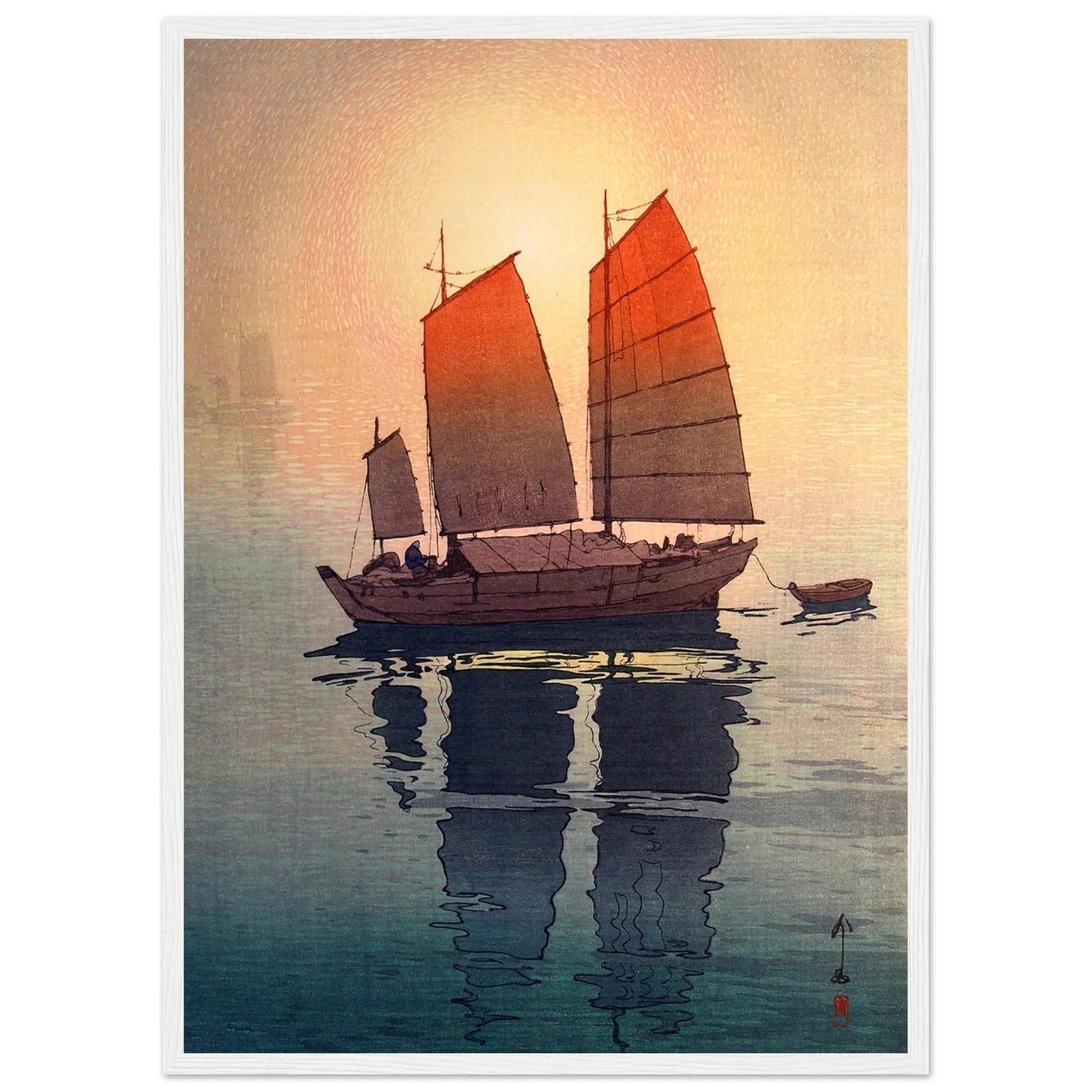 Vintage Asian Wall Art - Luxury Art Canvas