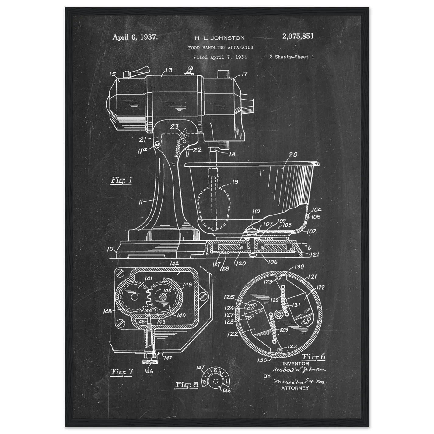 Vintage Kitchen Wall Art - Luxury Art Canvas