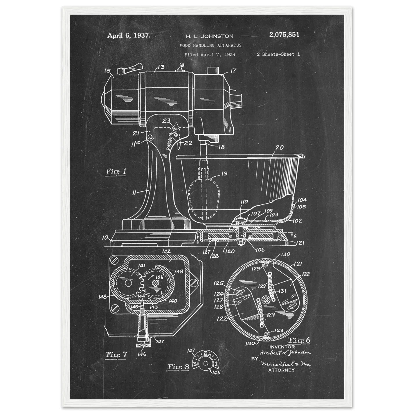 Vintage Kitchen Wall Art - Luxury Art Canvas