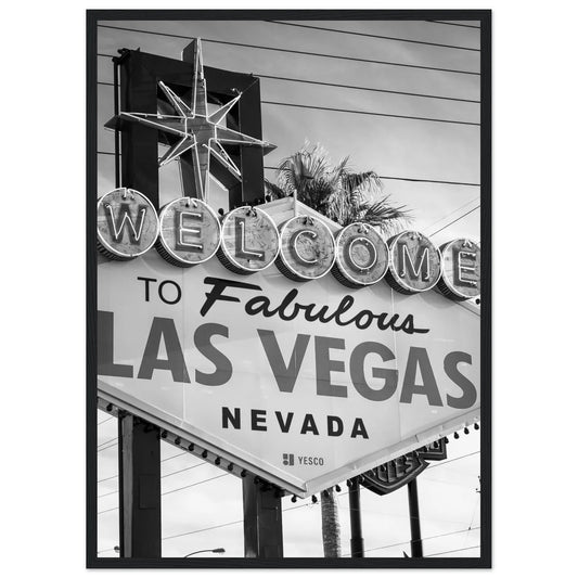 Vintage Las Vegas Wall Art - Luxury Art Canvas