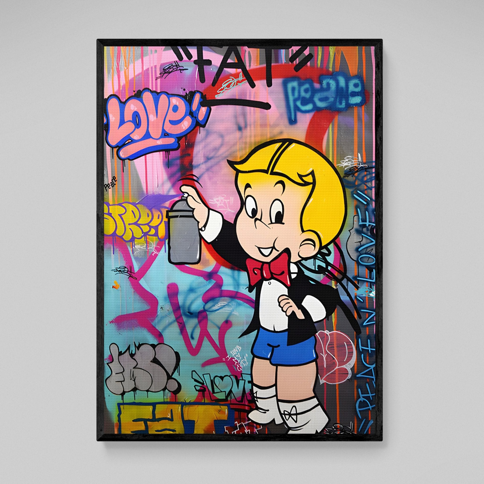 Wall Art Graffiti - Luxury Art Canvas