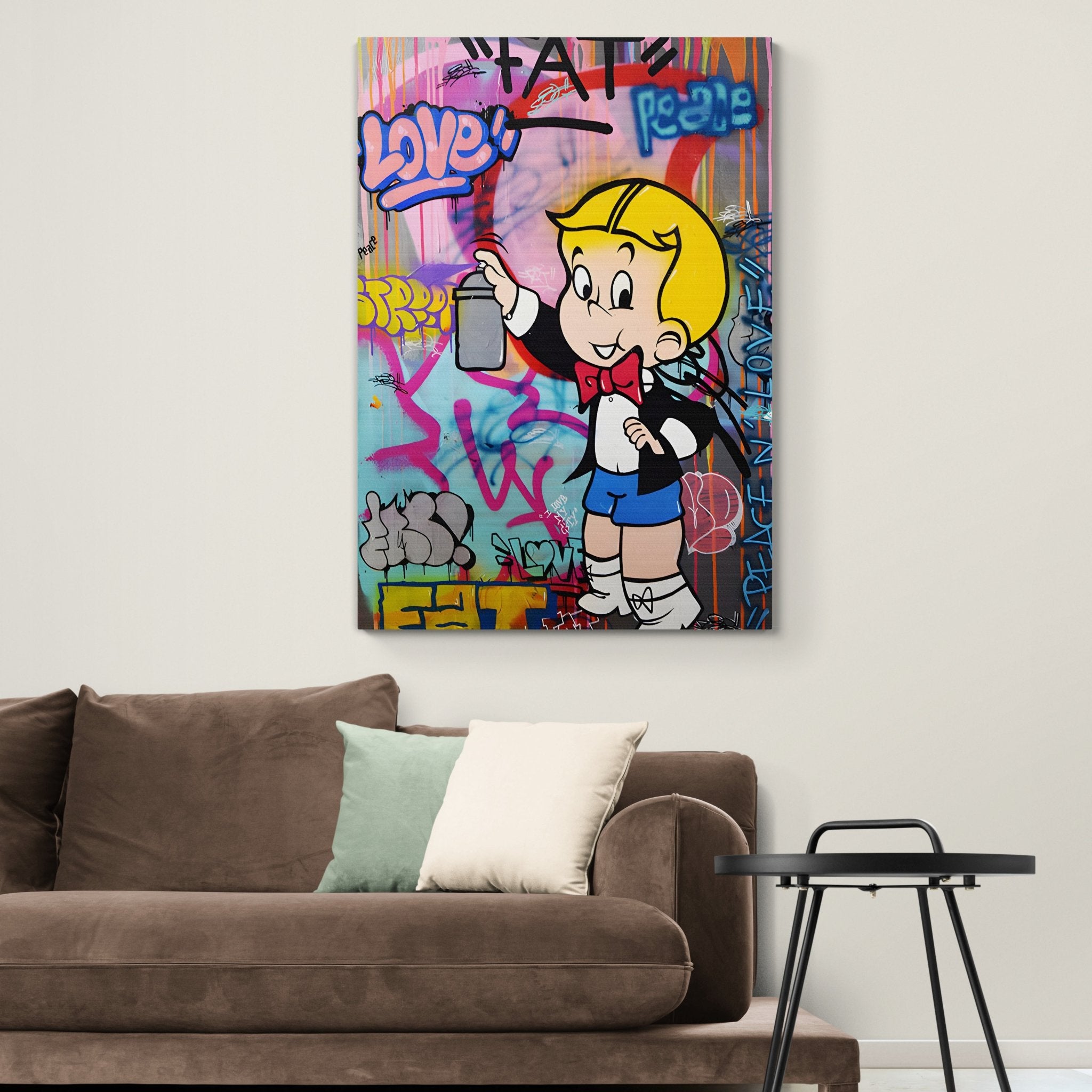 Wall Art Graffiti - Luxury Art Canvas