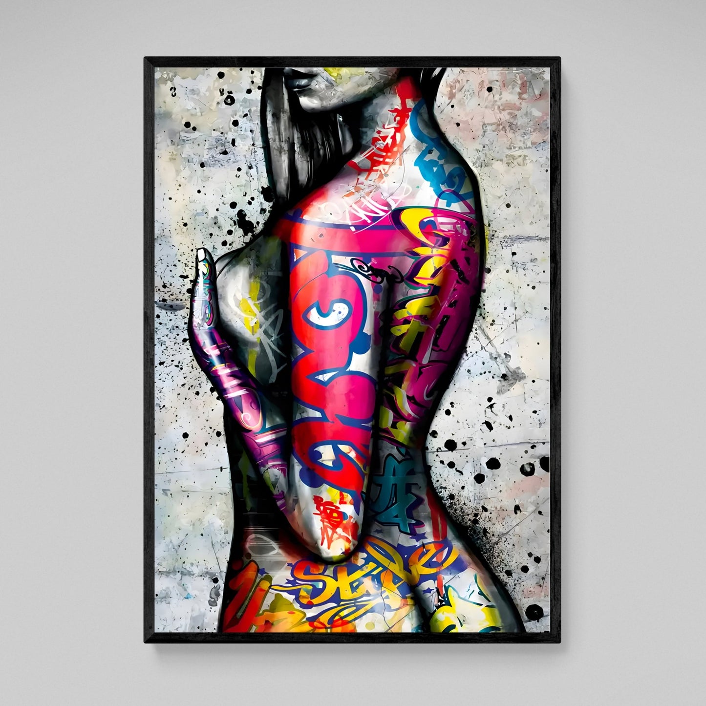 Wall Art Woman Body - Luxury Art Canvas