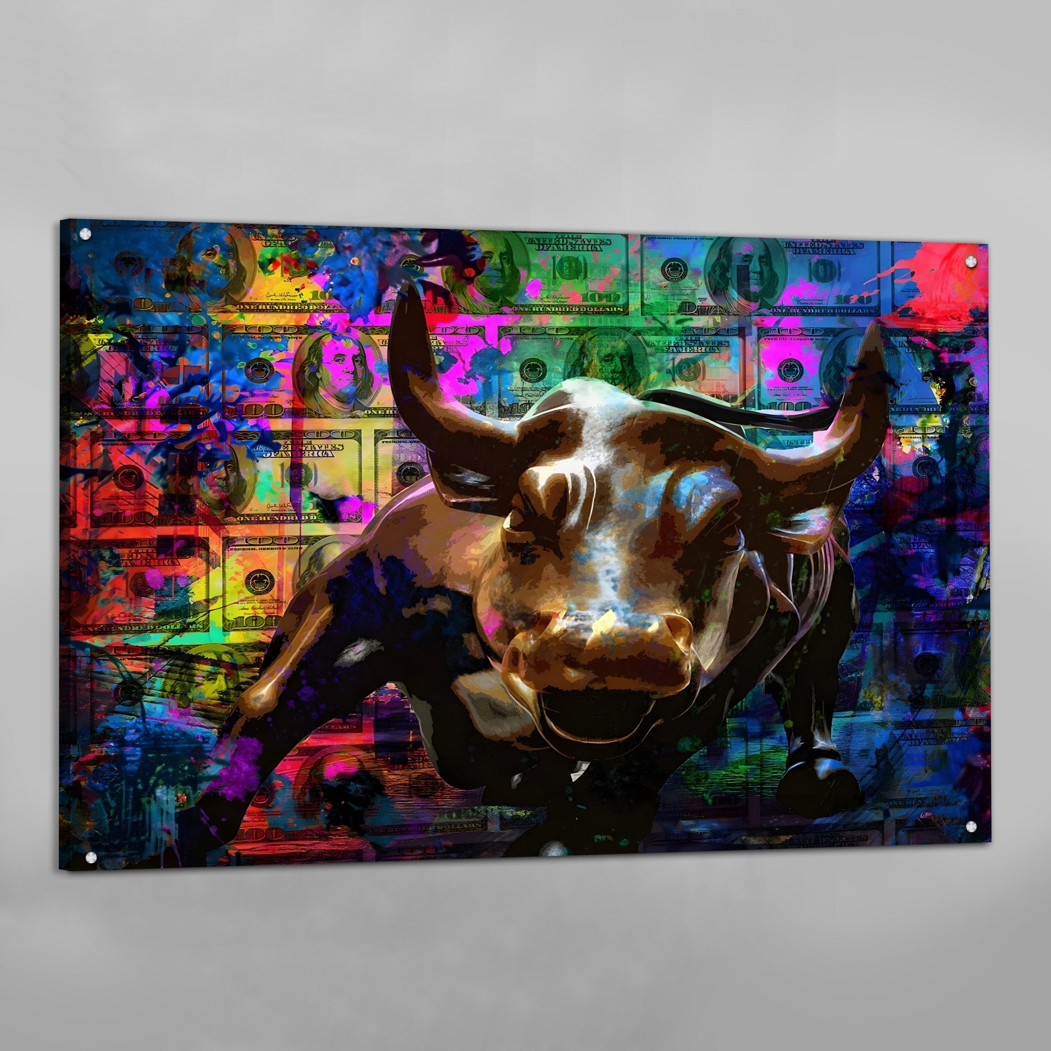 Wall Street Pop Art - Luxury Art Canvas
