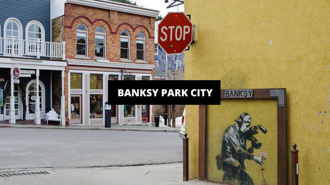 Banksy Park City - Luxury Art Canvas