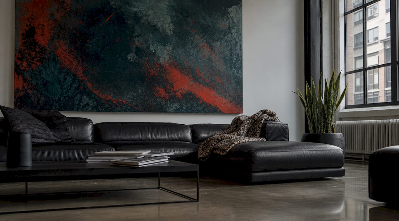 Bold Wall Art Statement Piece Examples for Any Room - Luxury Art Canvas
