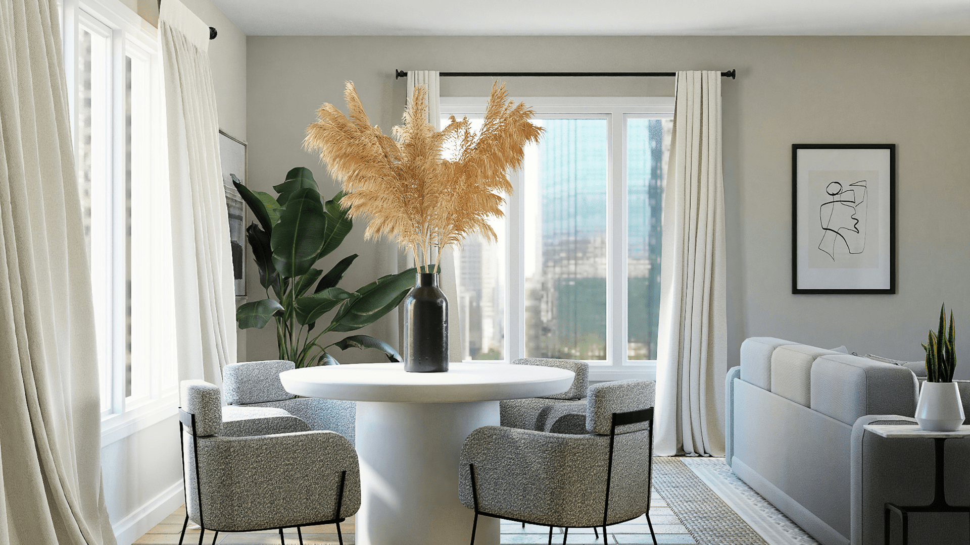 How To Choose Curtains For Living Room ? - Luxury Art Canvas