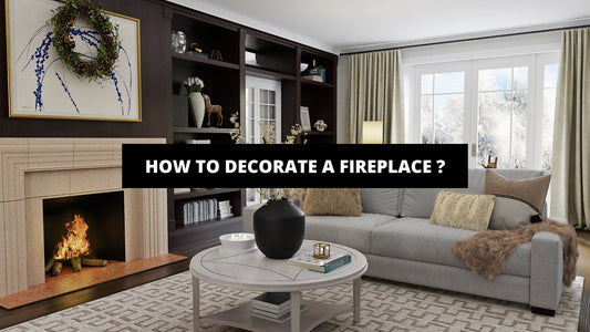 How To Decorate A Fireplace ? - Luxury Art Canvas