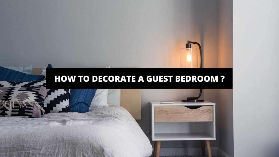 How To Decorate A Guest Bedroom ? - Luxury Art Canvas