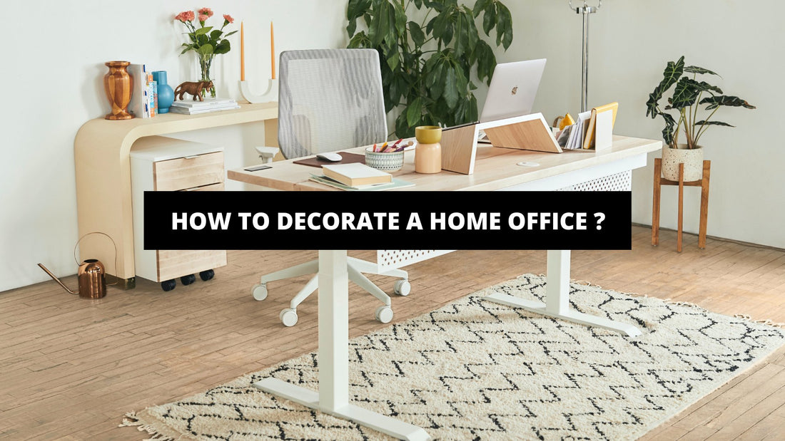 How To Decorate A Home Office ? - Luxury Art Canvas