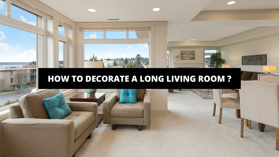 How To Decorate A Long Wall In Living Room ? - Luxury Art Canvas