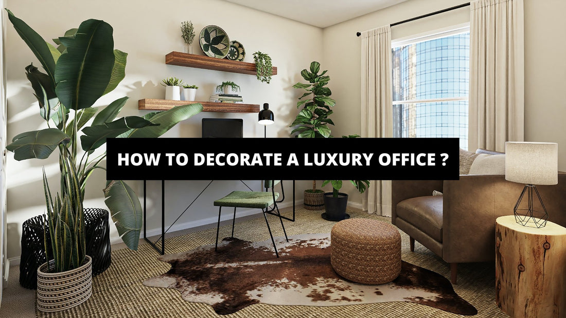 How To Decorate A Luxury Office ? - Luxury Art Canvas