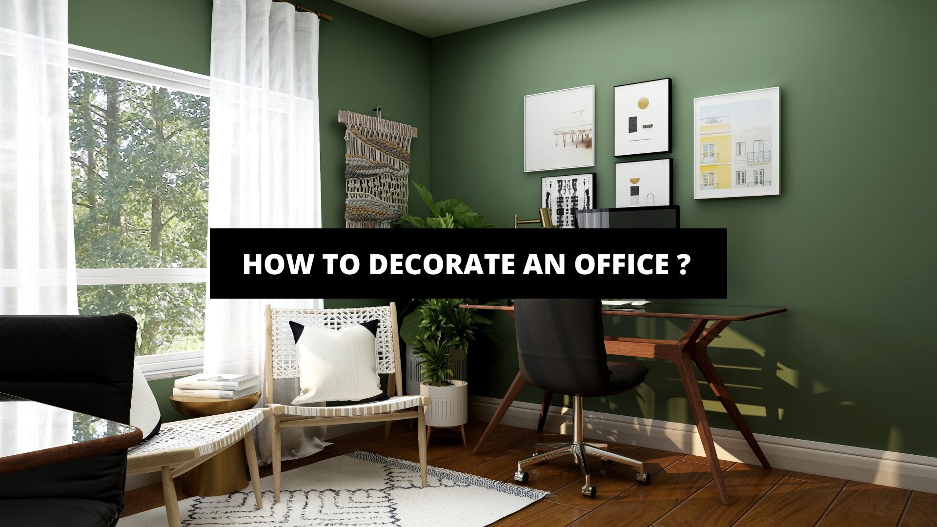 How To Decorate An Office ? - Luxury Art Canvas
