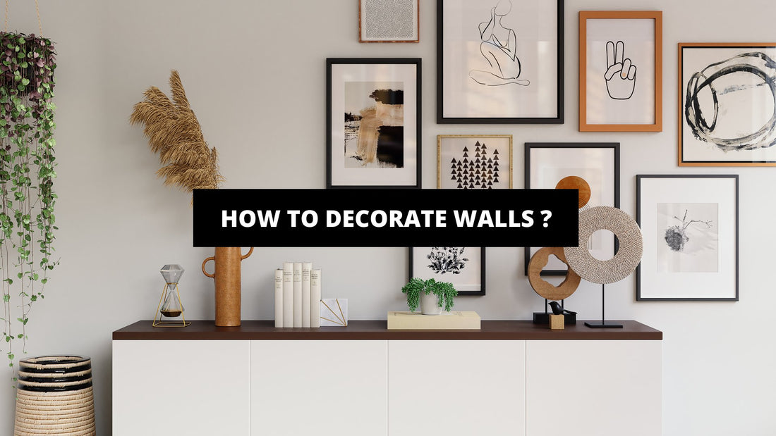 How To Decorate Walls ? - Luxury Art Canvas
