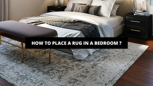 How To Place A Rug In A Bedroom ? - Luxury Art Canvas