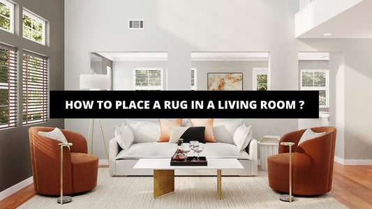 How To Place A Rug In A Living Room ? - Luxury Art Canvas