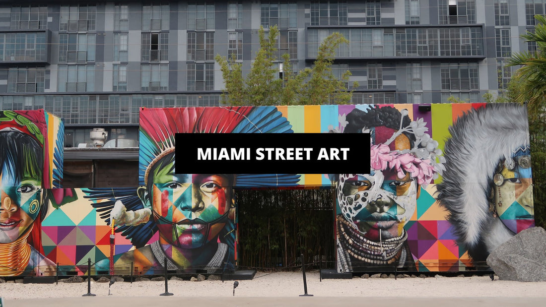 Miami Street Art - Luxury Art Canvas