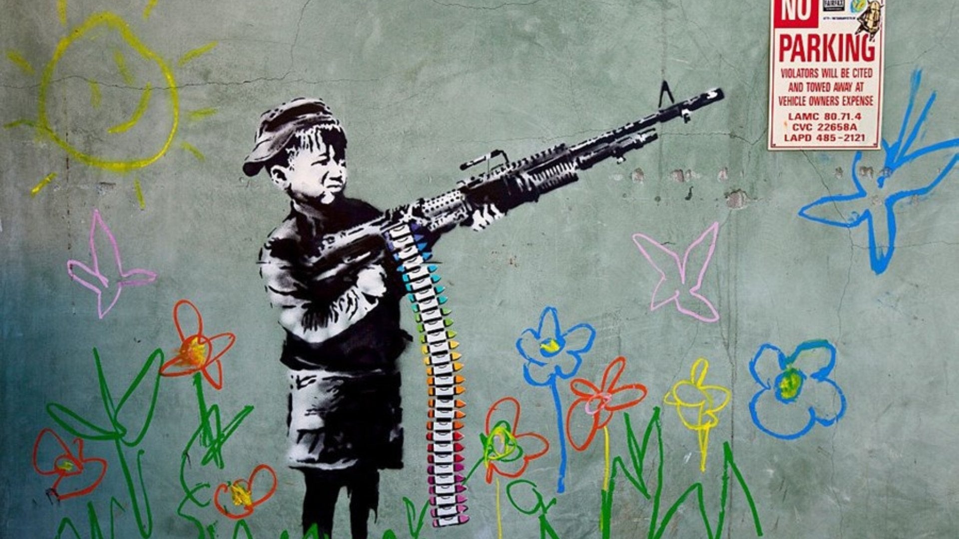 The Art of Banksy : How His Work Redefined Street Art – Luxury Art Canvas