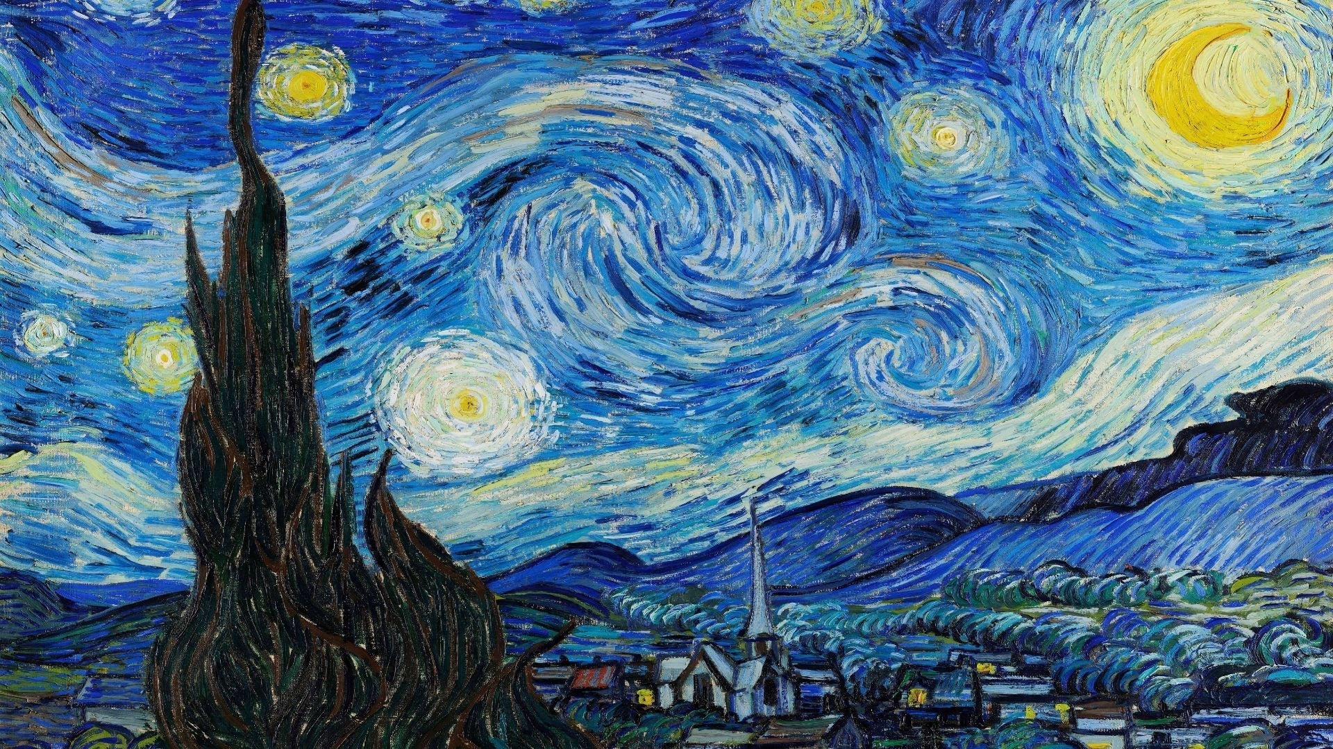 Van Gogh Starry Night - Luxury Art Canvas