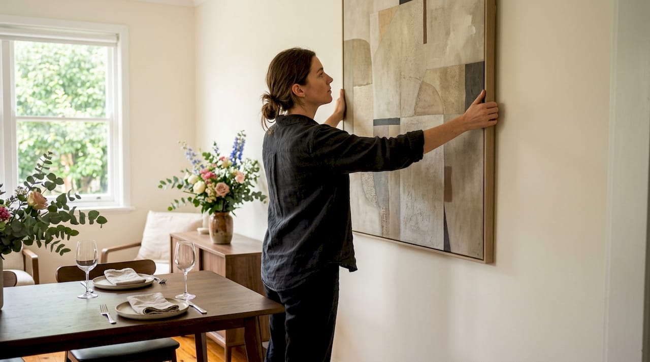 Why Large Format Art Anchors a Room: 2026 Guide - Luxury Art Canvas
