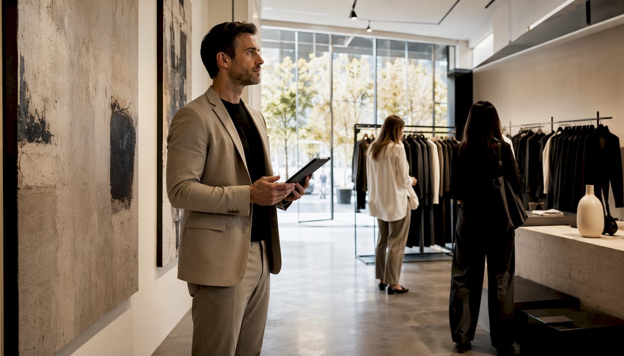 Why Retail Spaces Benefit from Wall Art: A 2026 Guide - Luxury Art Canvas