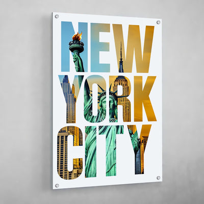 Typography New York Wall Art