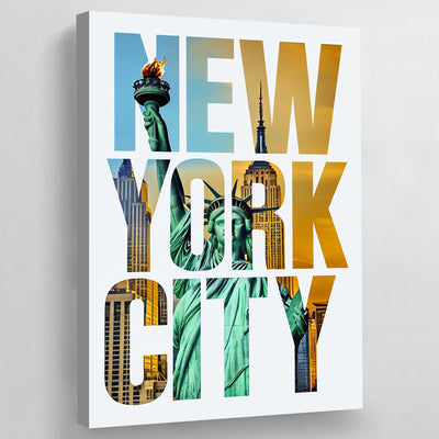 Typography New York Wall Art
