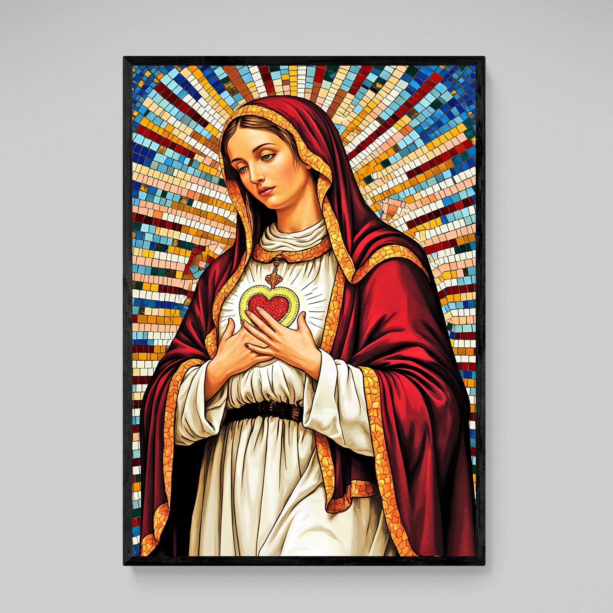 Abstract Christian Wall Art - Luxury Art Canvas