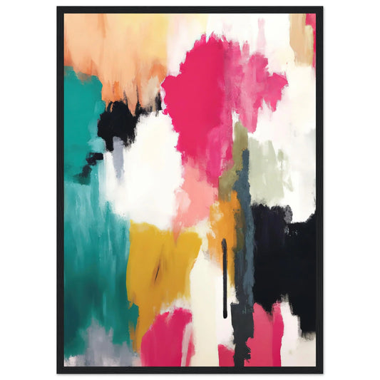 Abstract Colorful Wall Art - Luxury Art Canvas