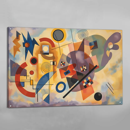 Abstract Geometric Canvas - Luxury Art Canvas