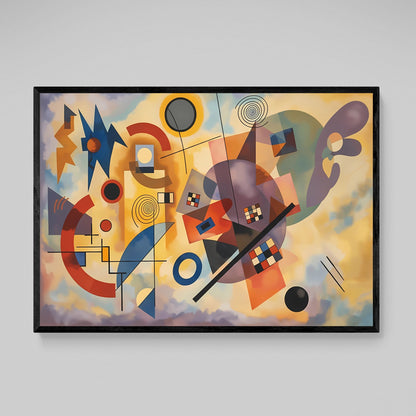 Abstract Geometric Canvas - Luxury Art Canvas