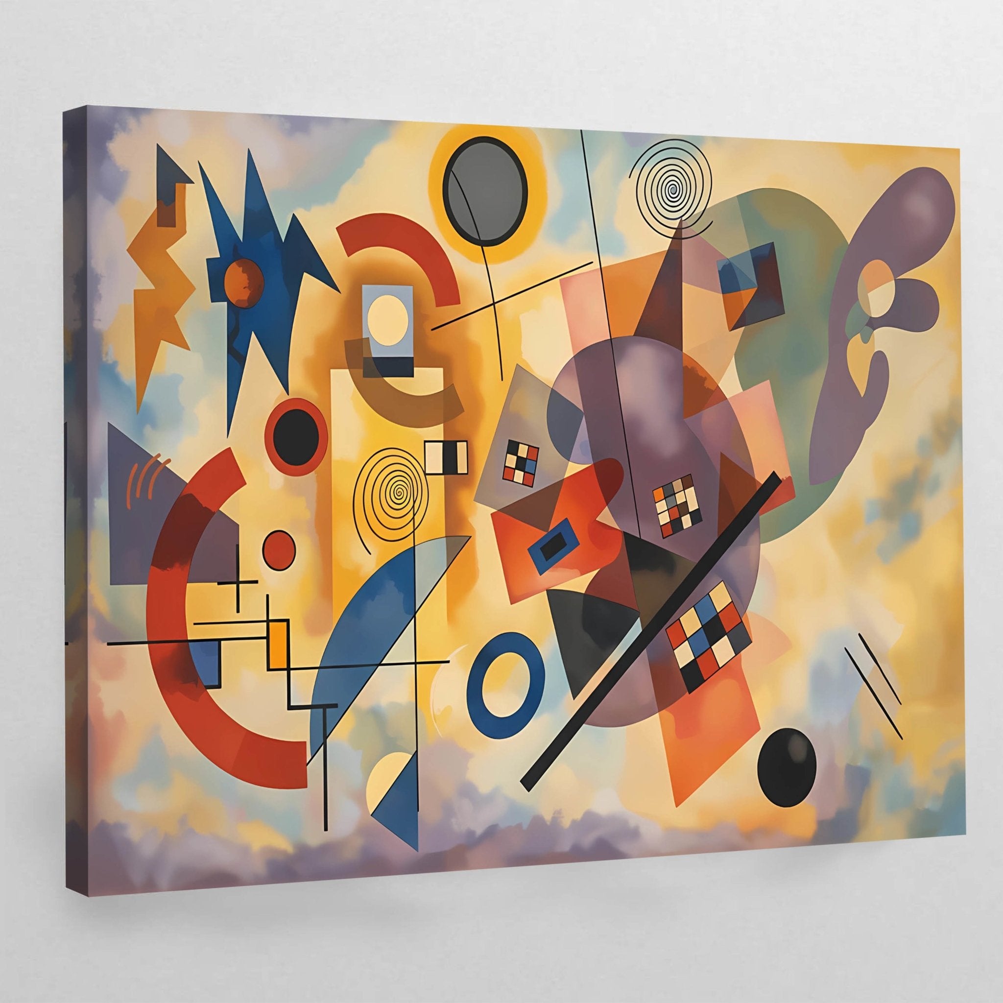 Abstract Geometric Canvas - Luxury Art Canvas