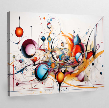 Abstract Geometric Wall Art - Luxury Art Canvas