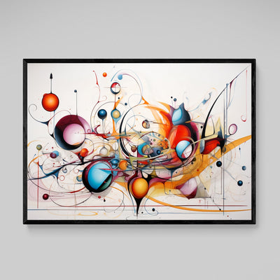 Abstract Geometric Wall Art - Luxury Art Canvas