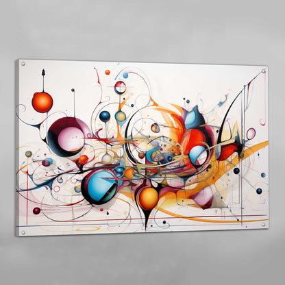 Abstract Geometric Wall Art - Luxury Art Canvas